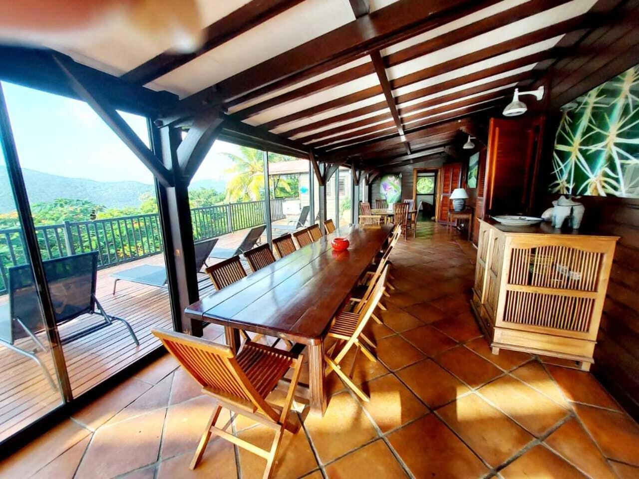 Villa Du Jardin Botanique, Ex. Propriete Coluche Deshaies Dış mekan fotoğraf